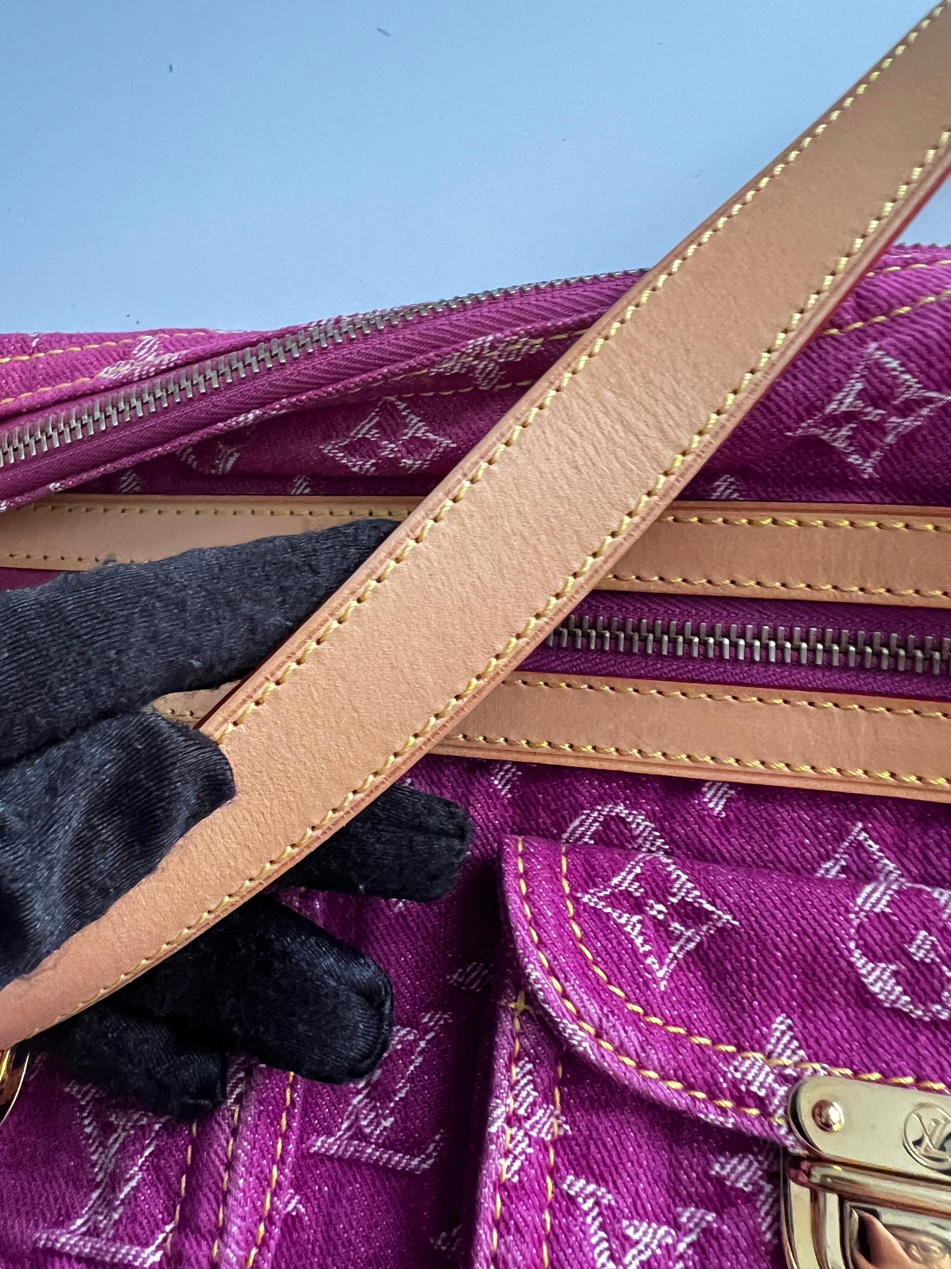 Louis Vuitton pink baggy bag