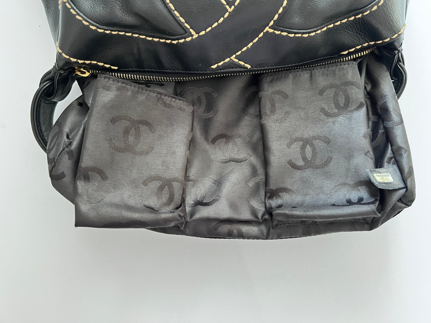 Chanel stitch Big CC shoulder bag