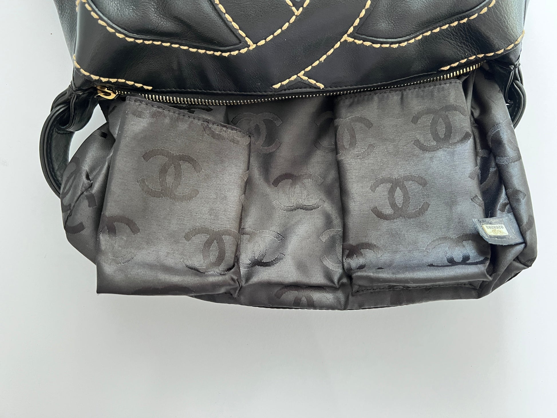 Chanel stitch Big CC shoulder bag