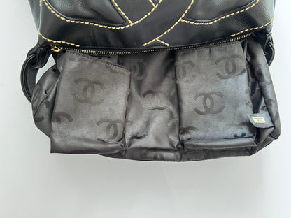 Chanel stitch Big CC shoulder bag