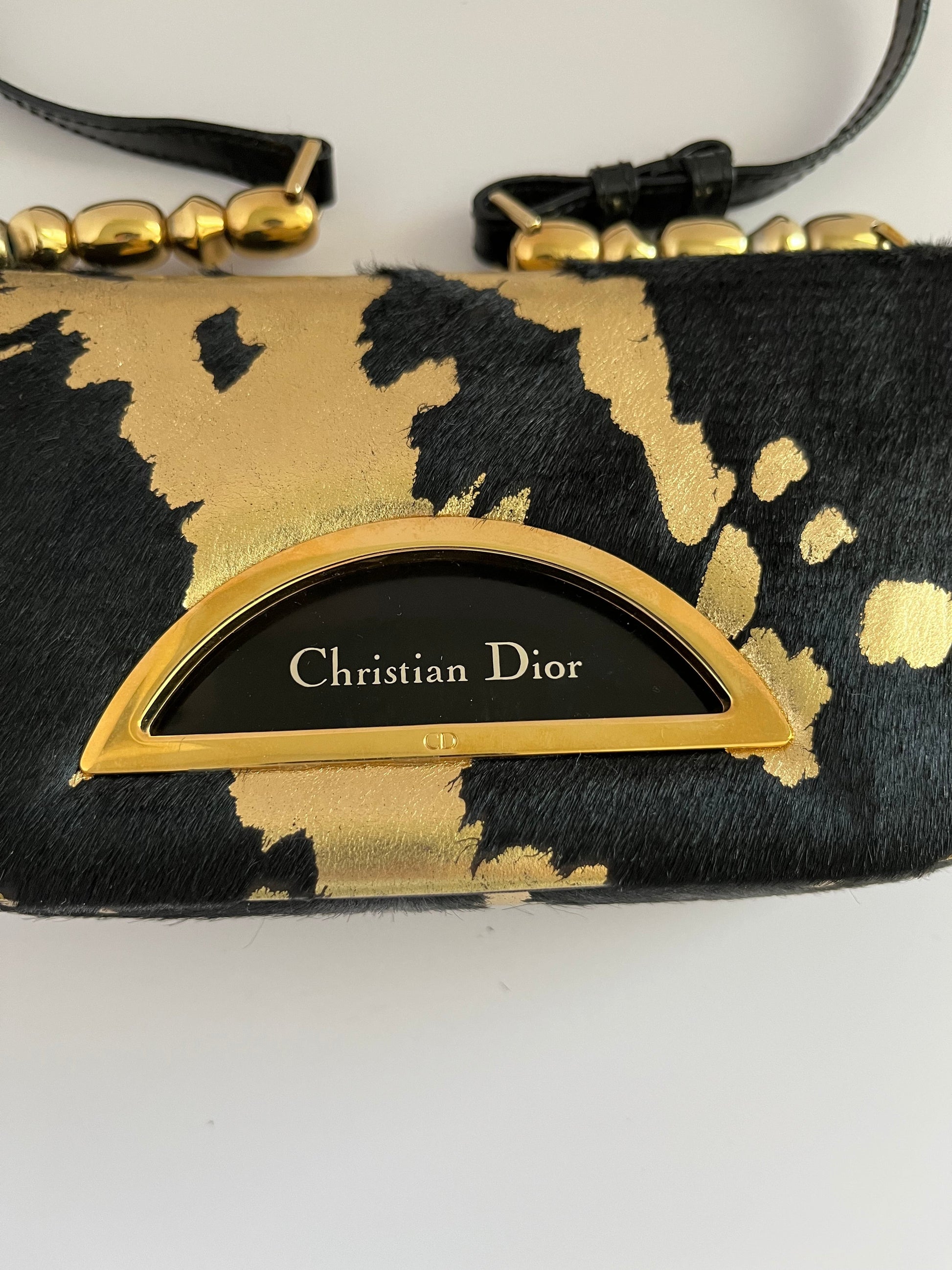 Dior Malice pony hair mini bag