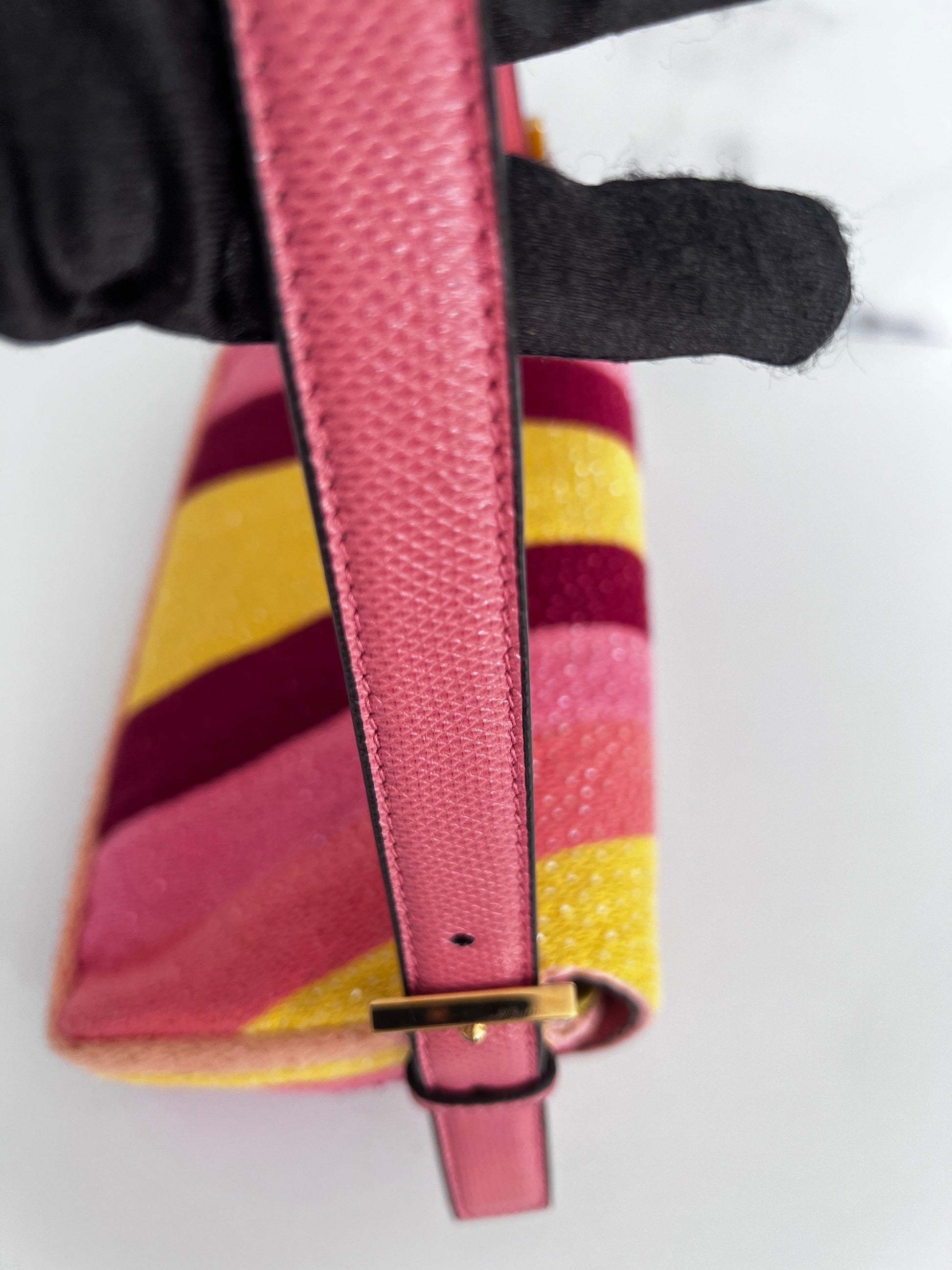 Fendi Sunset beaded baguette