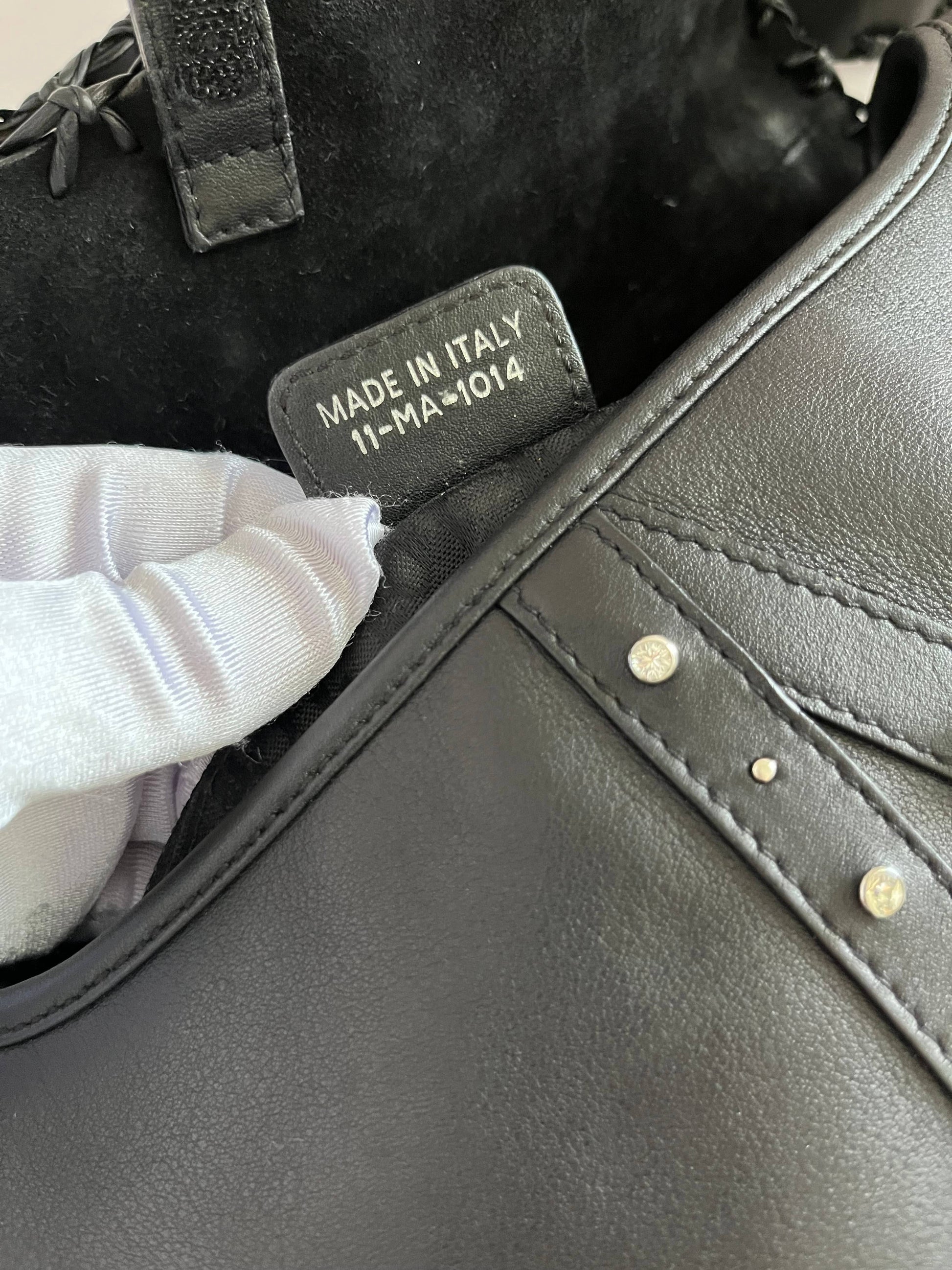 Dior Saddle Vintage love&peace limited edition black leather shoulder bag