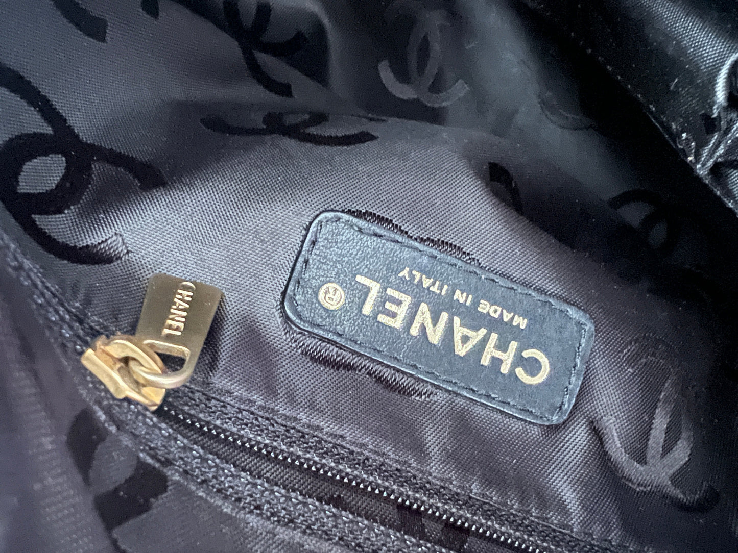 Chanel stitch Big CC shoulder bag