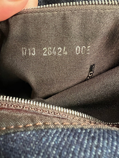 Vintage Fendi Denim baguette