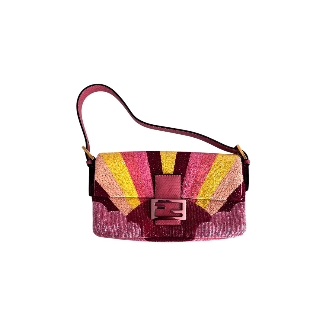 Fendi Fendi Sunset beaded baguette