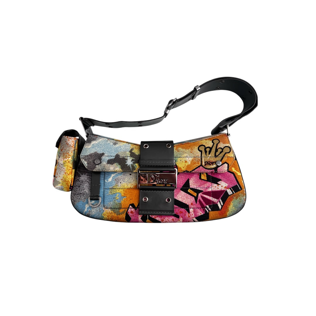 Vintage Dior graffiti Columbus bag