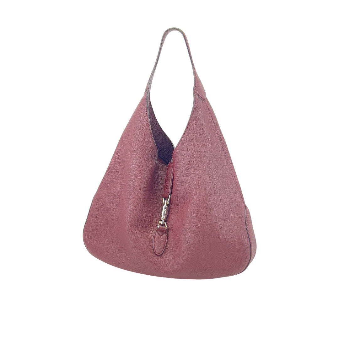 Gucci Gucci Burgundy big soft hobo bag