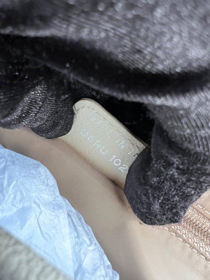 Vintage Dior cream reversible sequin saddle bag(Matte/radiate)