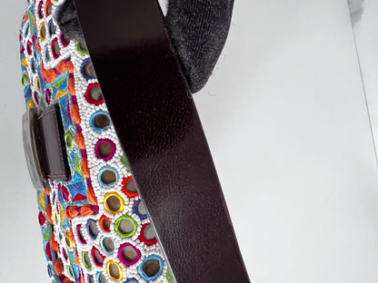 Fendi multicolor mirror baguette