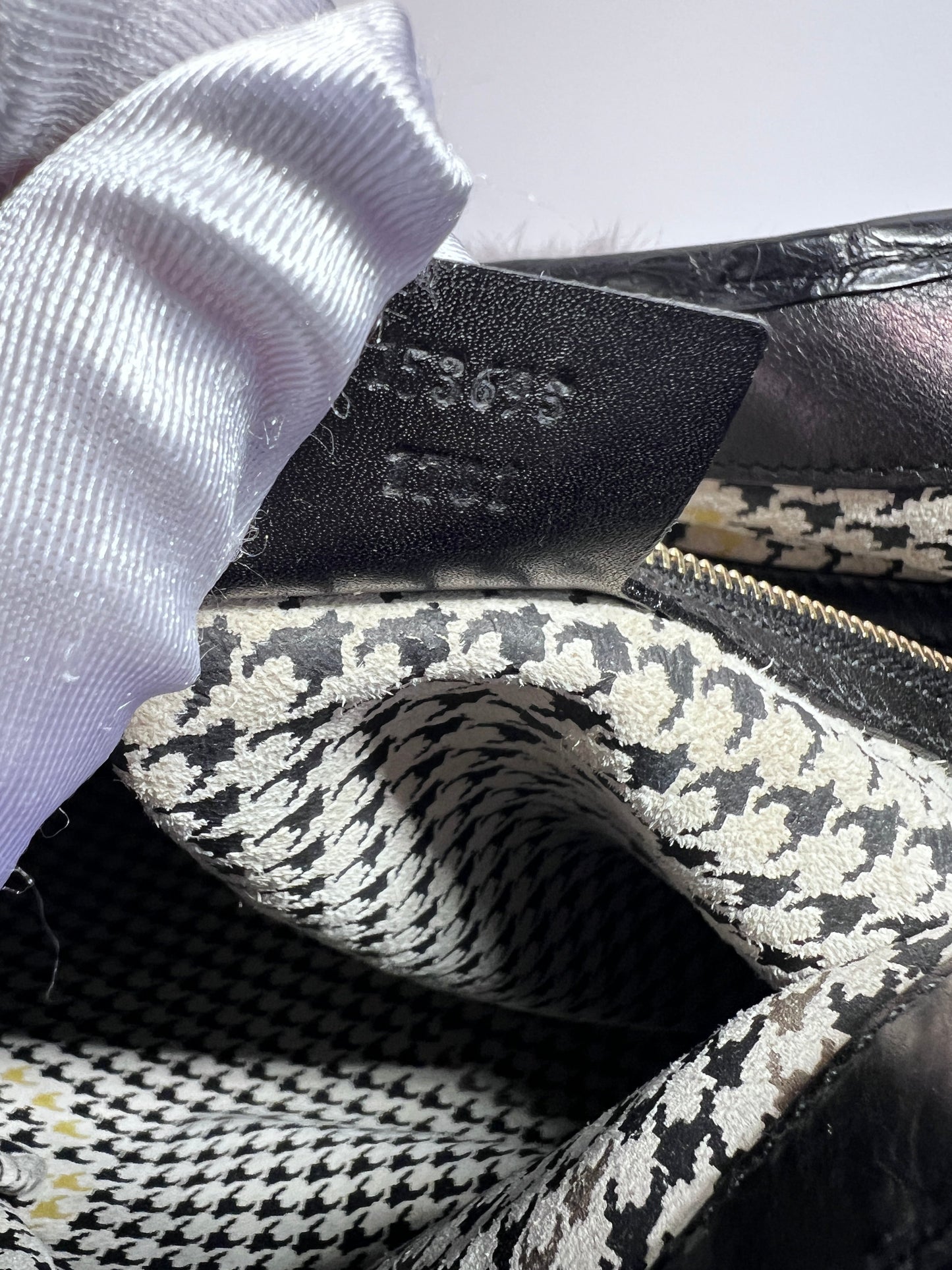 Vintage Gucci mink Crocodile big Jackie bag