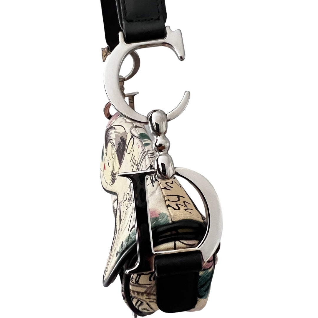 Vintage Paris 50's Dior saddle bag