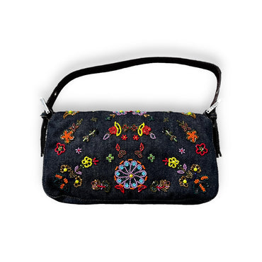 Fendi 25 anniversary beaded baguette