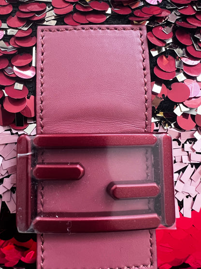 Fendi berry sequin beguette 2016 fall