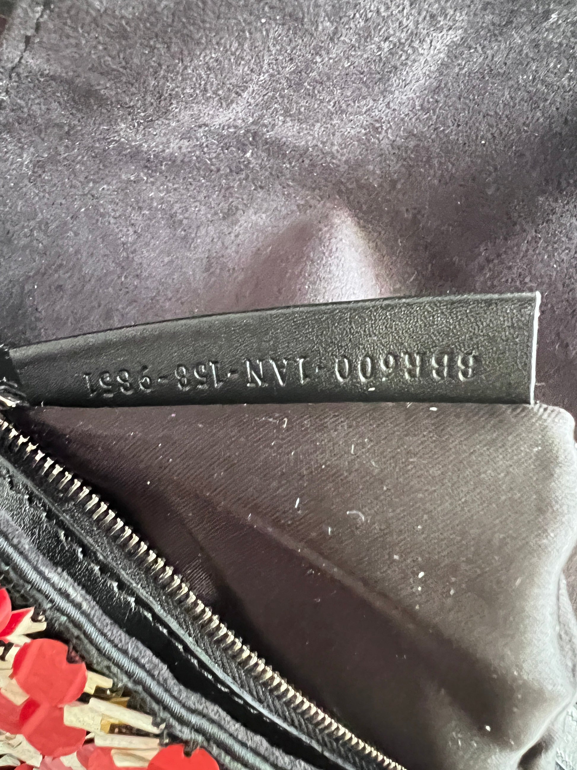 Fendi berry sequin beguette 2016 fall