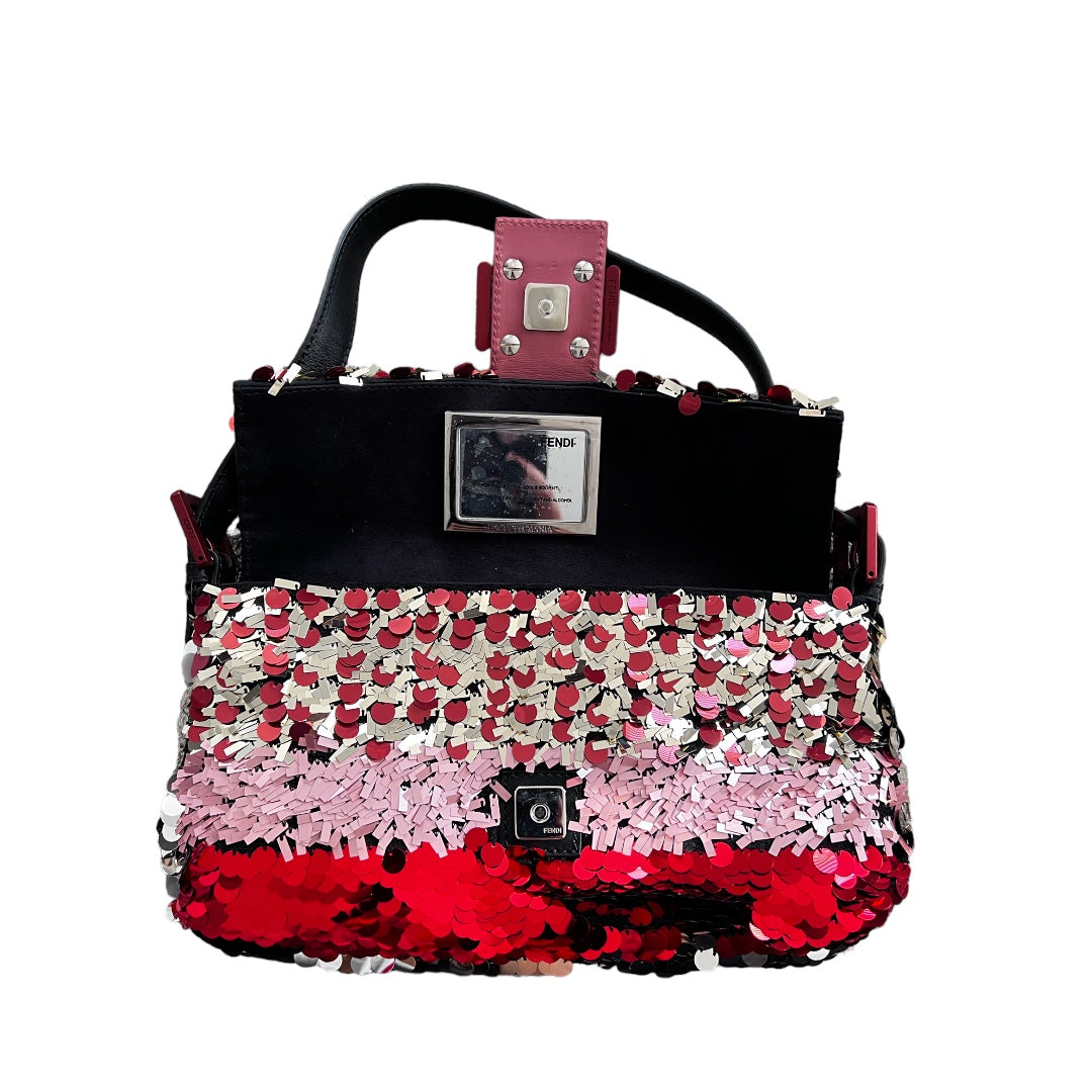 Fendi berry sequin beguette 2016 fall