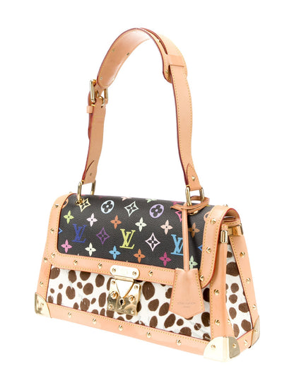 Louis Vuitton Dalmatian Pochette Monogram Multicolor Pony Hair
