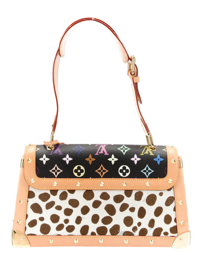 Louis Vuitton Dalmatian Pochette Monogram Multicolor Pony Hair