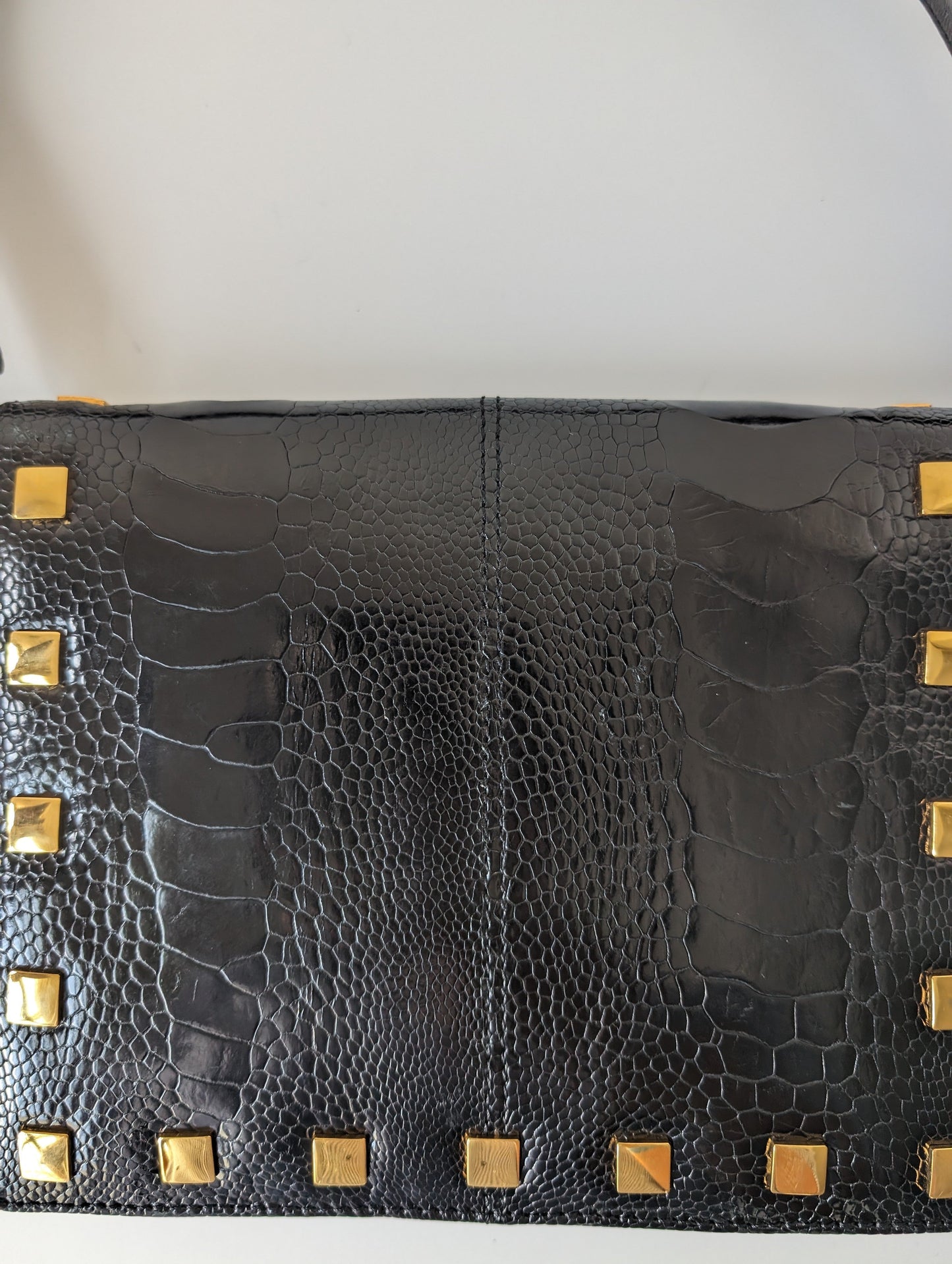 Pre-Owned Fendi Vintage exotic leather two way bag